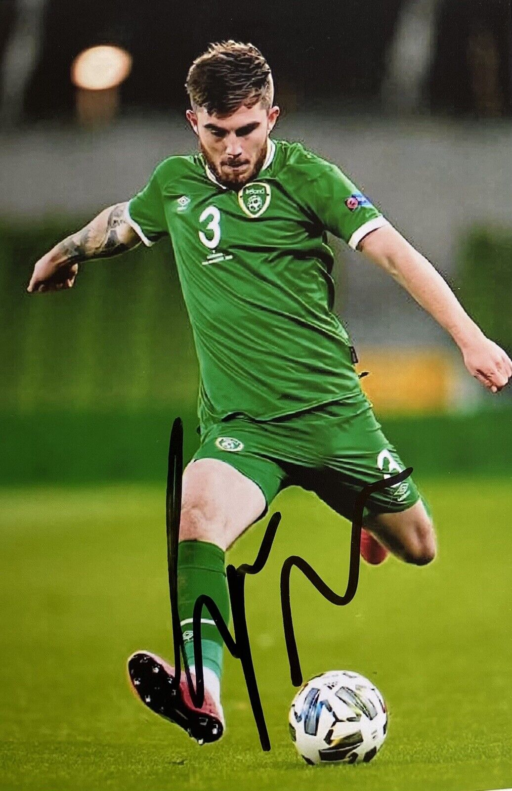 Ryan Manning Genuine Hand Signed Republic Of Ireland 6X4 Photo Poster painting