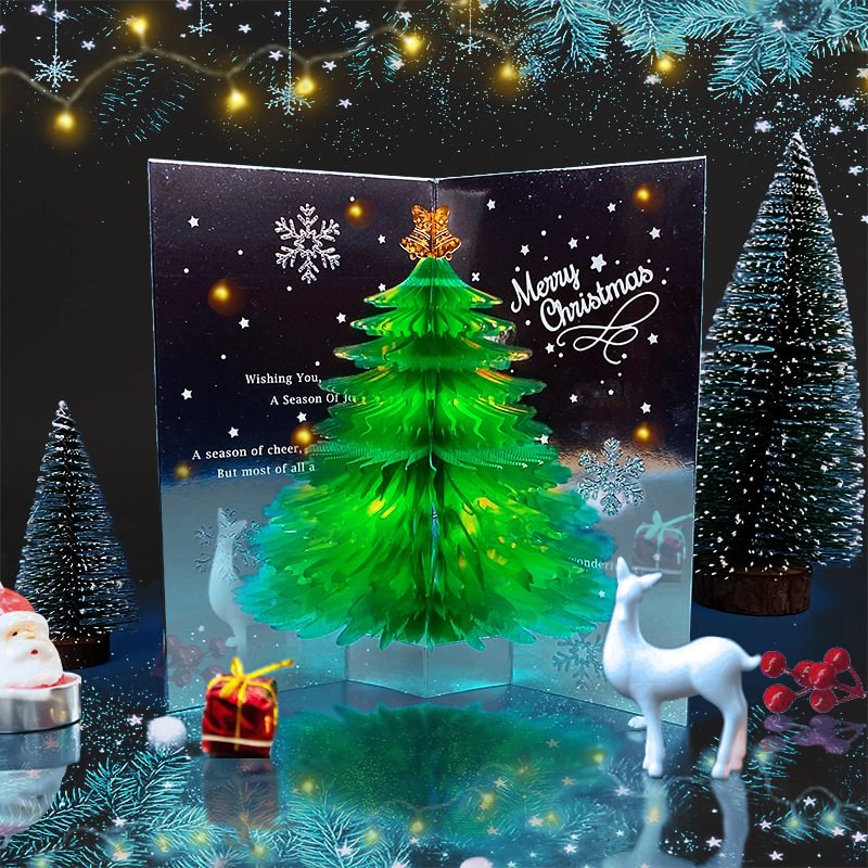 BEST SELLER! Sparkling Christmas Tree Card