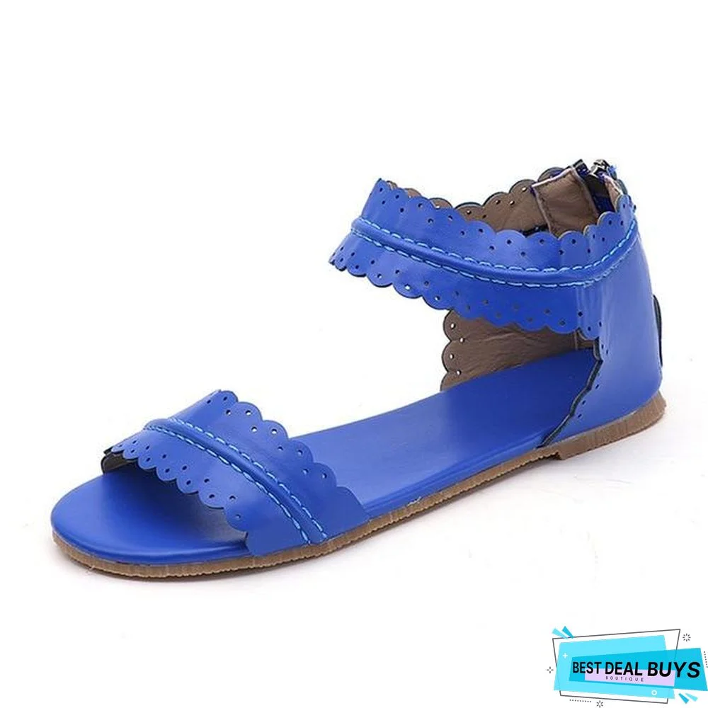 Women Beach Vacation Big Size 43 Edges Sandals Comfortable Leisure Casual Shoes