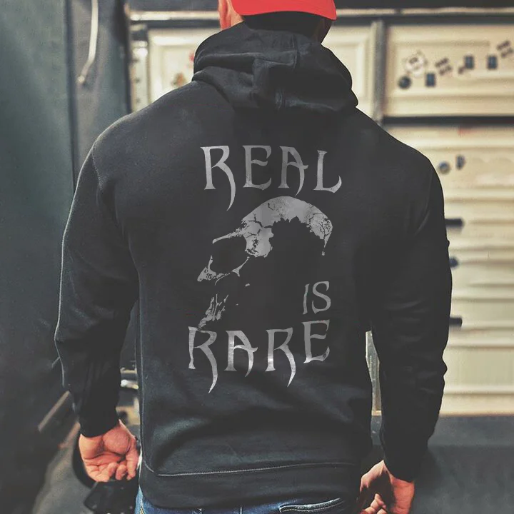 Livereid Designer cozy skeleton real is rare printed hoodie - Livereid