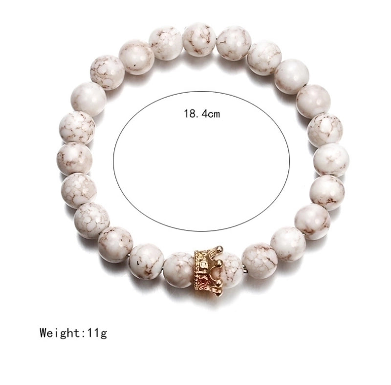 Fashion Geometric Alloy Stone No Inlaid Bracelets In Bulk