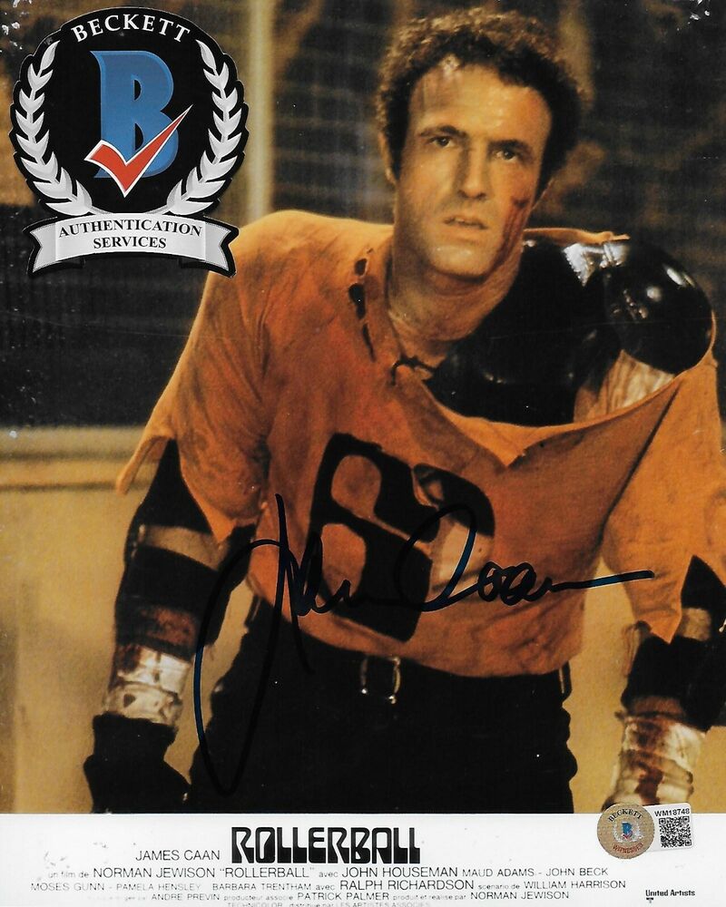 James Caan Rollerball Original Signed 8X10 Photo Poster painting w/Beckett