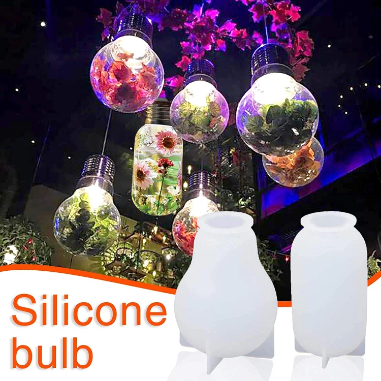 Light Bulb Resin Molds Silicone