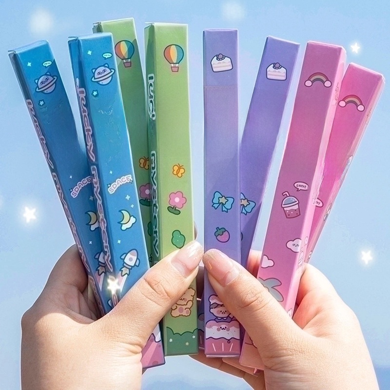 Students' High-value Push Pen Cute Surprise Plastic Blind Box Pen