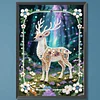 Diamond Painting-DIY Special Shaped Drill Pearl Painting Deer(30x40cm)