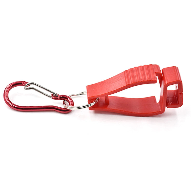 Glove Clip Labor Protection Multi-function Fastener Hook Outdoor Work Clip Anti-loss Buckle Gloveclip Black