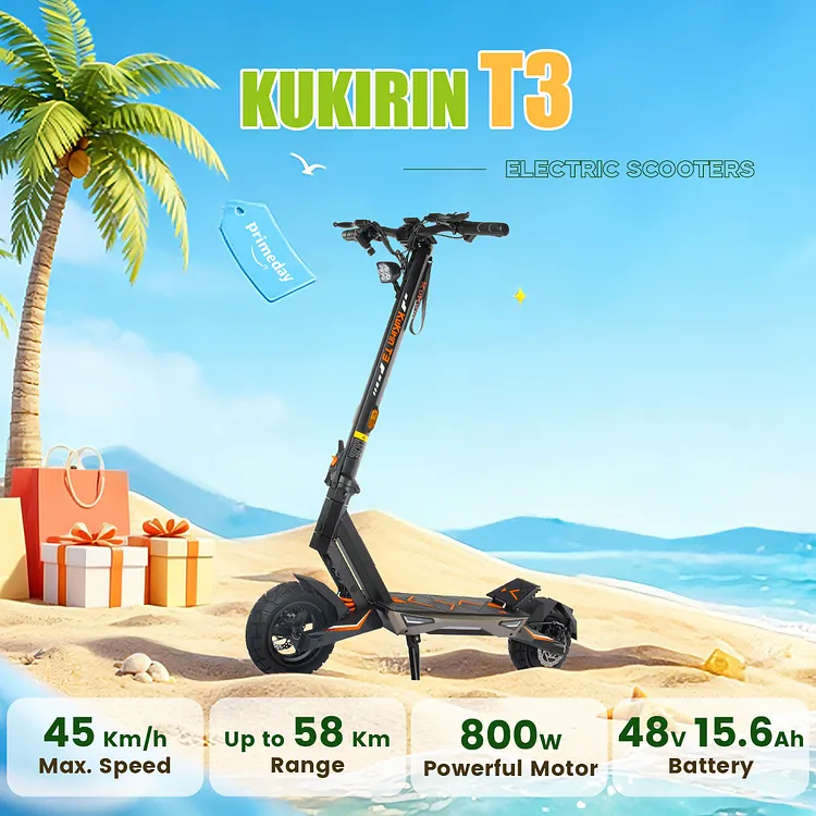 KUKIRIN T3 Electric Scooter | 800W Powerful Motor | 45KM/H Max Speed