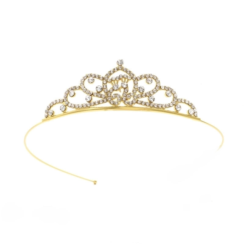 Factory Girl Crown Princess Simple Cute Headband Baby Festival Performance Hair Accessories Bride Crown Wedding Headdress