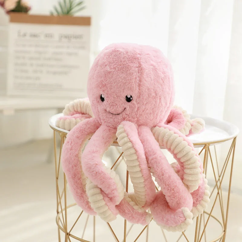Mewaii® Cuteee Family Cartoon Octopus Plush Kawaii Stuffed Animal Plush Pillow Squishy Toy