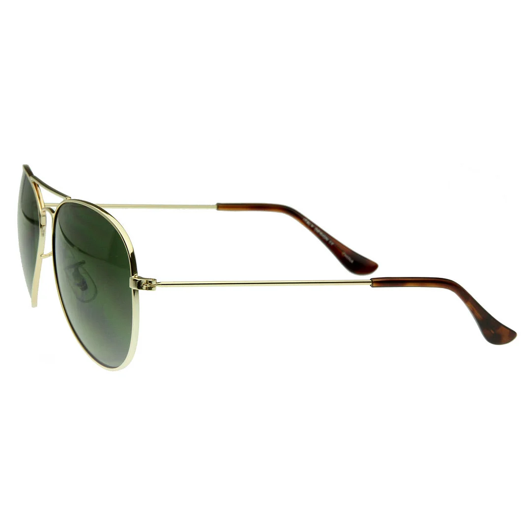 Original Classic Metal Standard Aviator glasses - Nickel Plated Frame