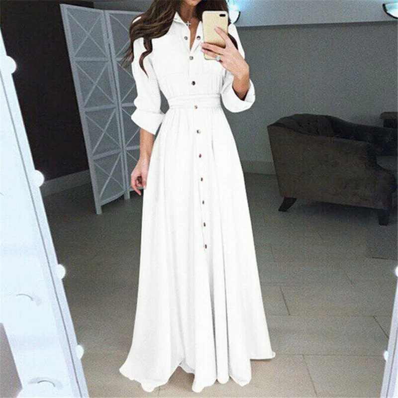 Sexy Women Dress Plus Size Ladies Dresses Long Sleeve Floral Boho Women Bodycon Maxi Dress Womens Clothing Evening Party Dresses