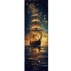 Navigation Starry Sky-11CT Stamped Cross Stitch 30*90cm/11.81*35.43in(Big Size)