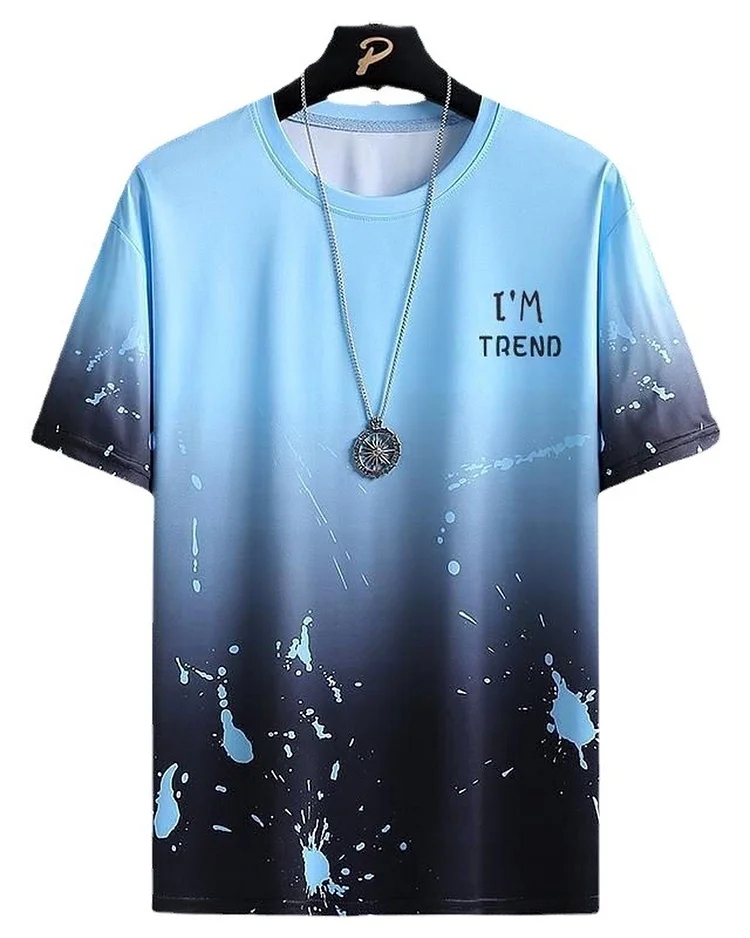 Men's Graphic T - Shirt Streetwear Short Sleeve Tee