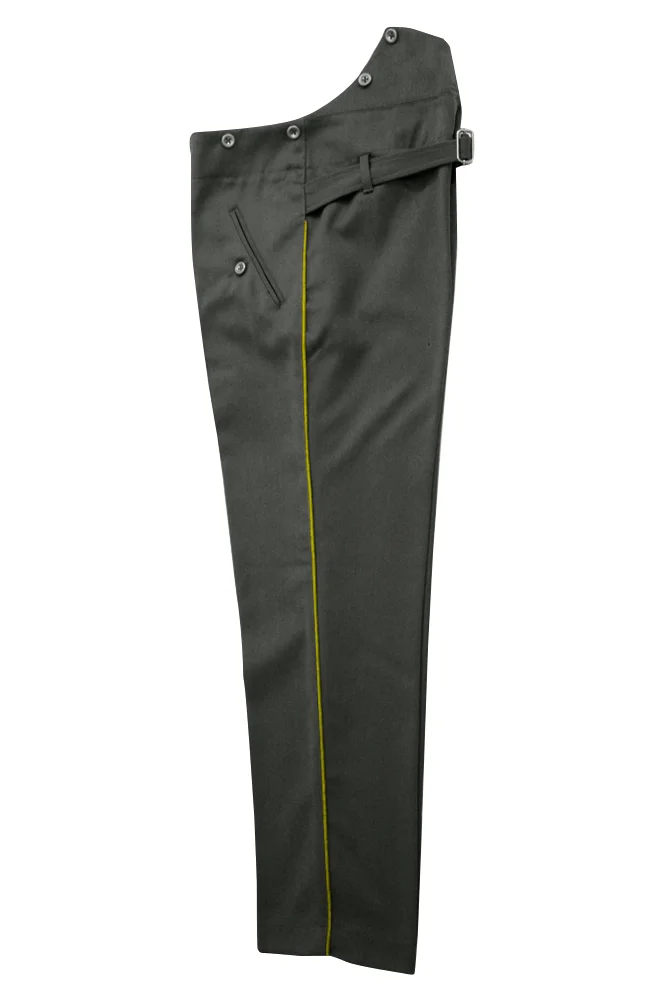   Wehrmacht German Officer Waffenrock Stone Grey Gabardine Dress Trousers German-Uniform
