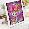 DIY Partial Special Shaped Drill Diamond Painting-Vase