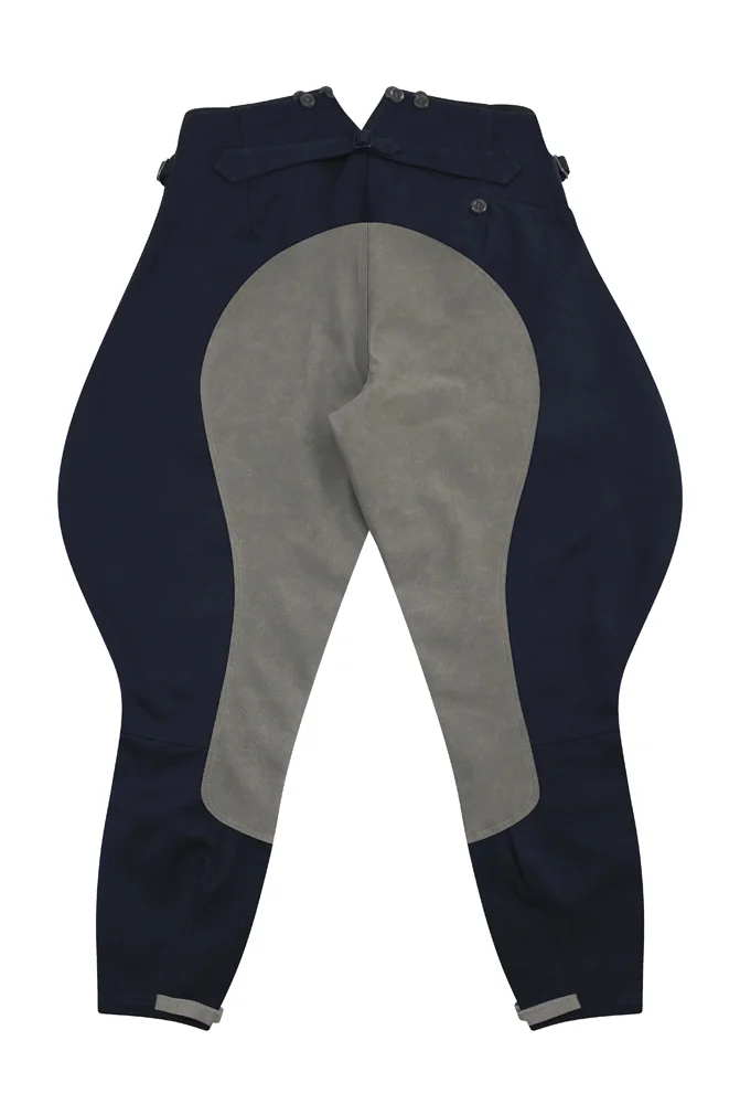   Elite German Allgemeine M1932 Officer/General Black Gabardine Riding Breeches German-Uniform