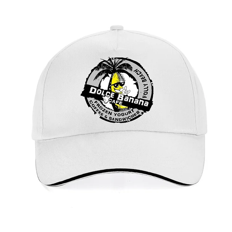 Dolce & BananaPrint Men Hip Hop hat Casual Breathable Baseball Caps Adjustable visor Snapback hats Casquette