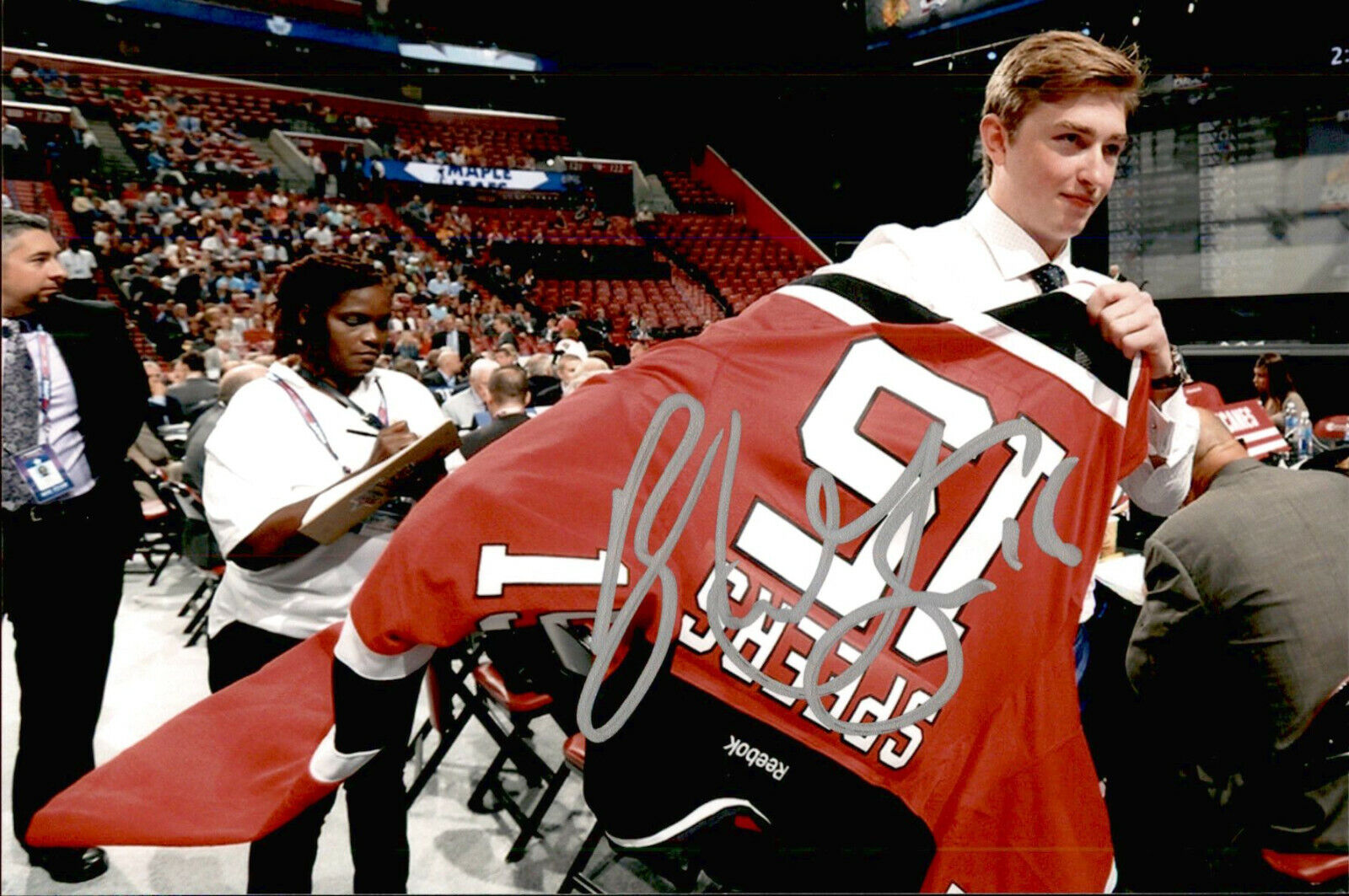 Blake Speers SIGNED 4x6 Photo Poster painting NEW JERSEY DEVILS #2