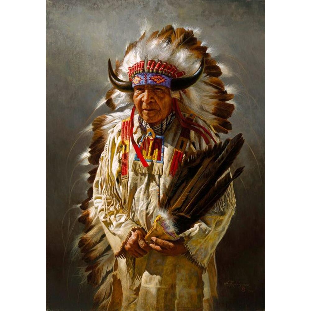 

30*40CM-Indian-Round Drill Diamond Painting, 501 Original