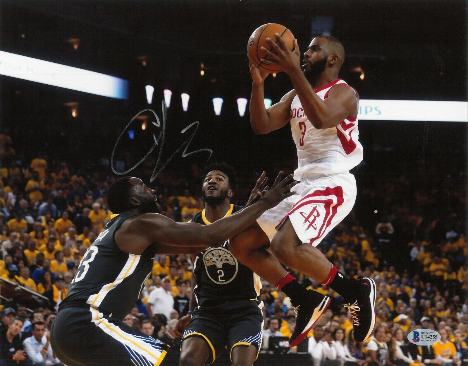 Chris Paul Hand Signed 11x14 Photo Poster painting BAS COA Autograph Thunder Rockets Clippers