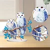 [Stock limit&eacute; - Bricolage 5D]Branche hibou-simple c&ocirc;t&eacute; perceuse-diamant ornement de bureau