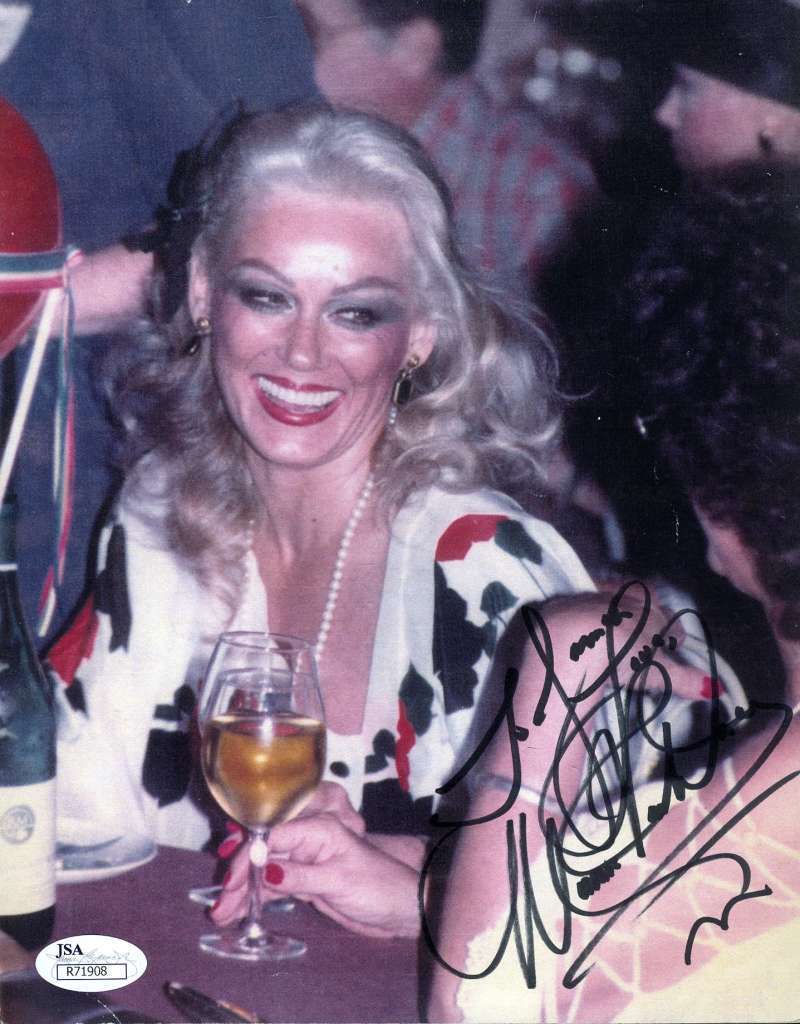 Mamie Van Doren Hand Signed Jsa Coa 7x9 Photo Poster painting Authenticated Autograph