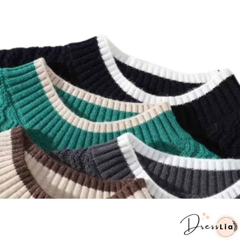 Laid-back Knit Sweater