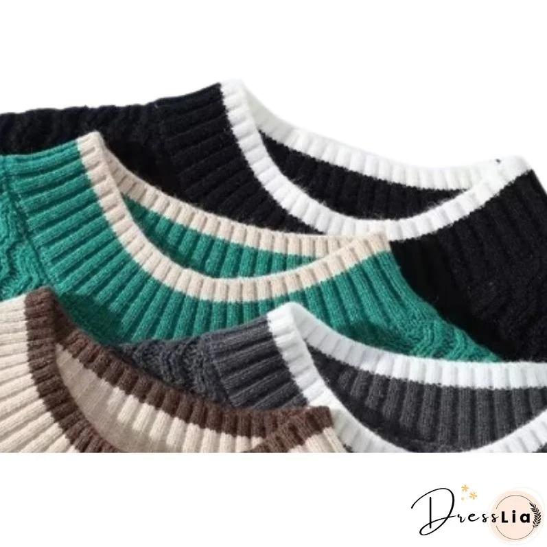 Laid-back Knit Sweater