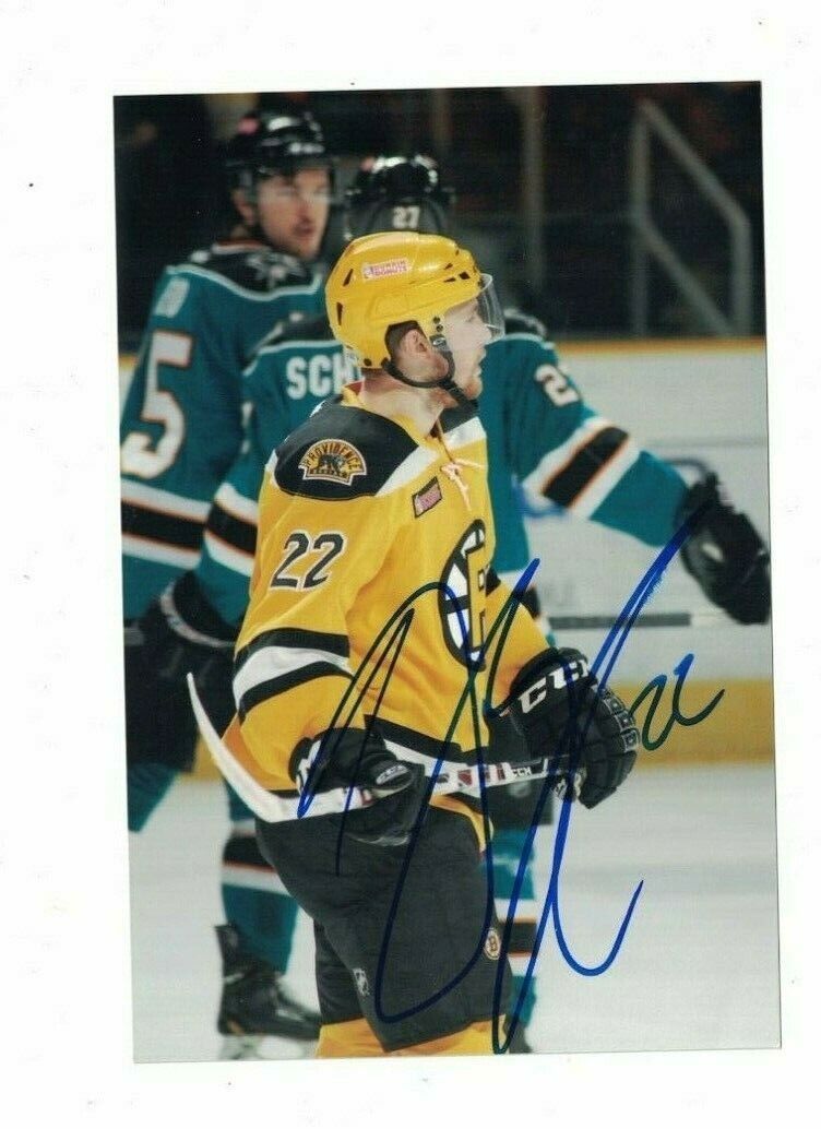 Jared Knight Providence Bruins Signed 4x6 Hockey Photo Poster painting W/Our COA