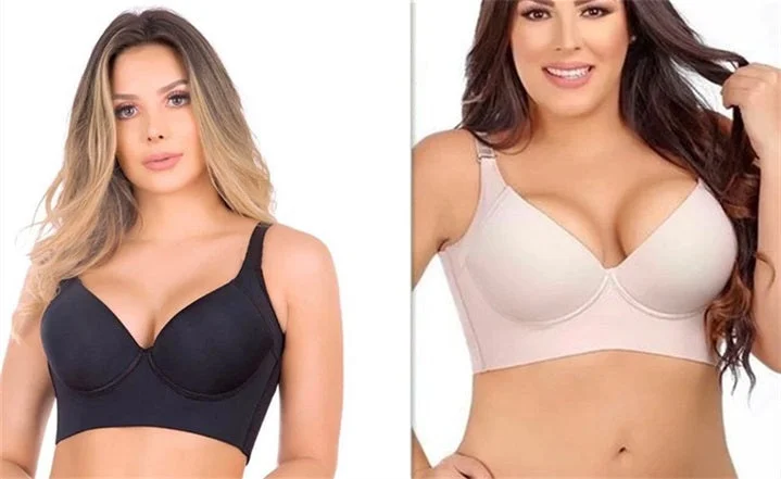 🔥Fashion Deep Cup Bra🔥Bra with shapewear incorporated (Size runs the same as regular bras)