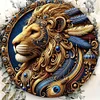 Diamond Painting-DIY Full Round Drill Lion(40*40CM)