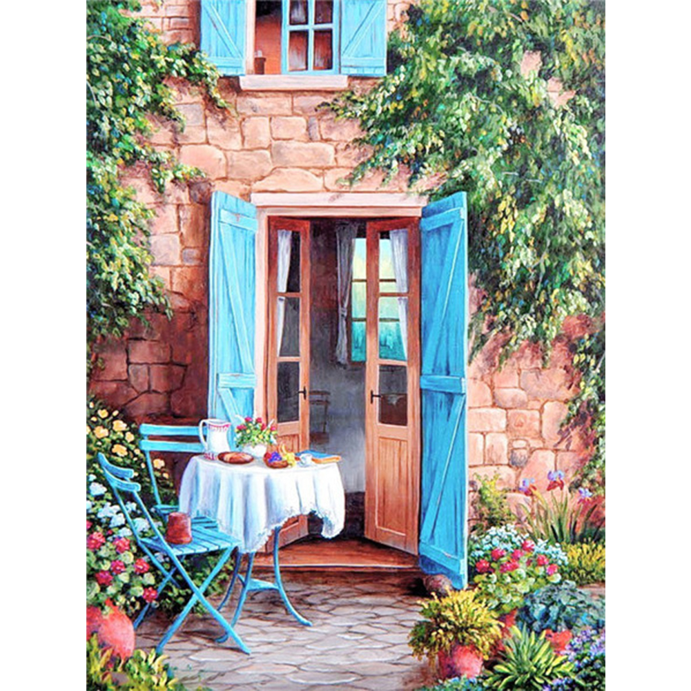 

Door Garden - Round Drill Diamond Painting - 30*40CM, 501 Original