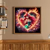 Cartoon-2 Full 14CT DIY Stamped Cross Stitch Kits Needlework Embroidery Kit 11.81x11.81inch Cross Stitch Art and Crafts Kits for Beginners Adults Home Decor