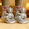 Unisex Cutie 3D Godzilla Pattern Funny Knit Socks For Holiday Gift