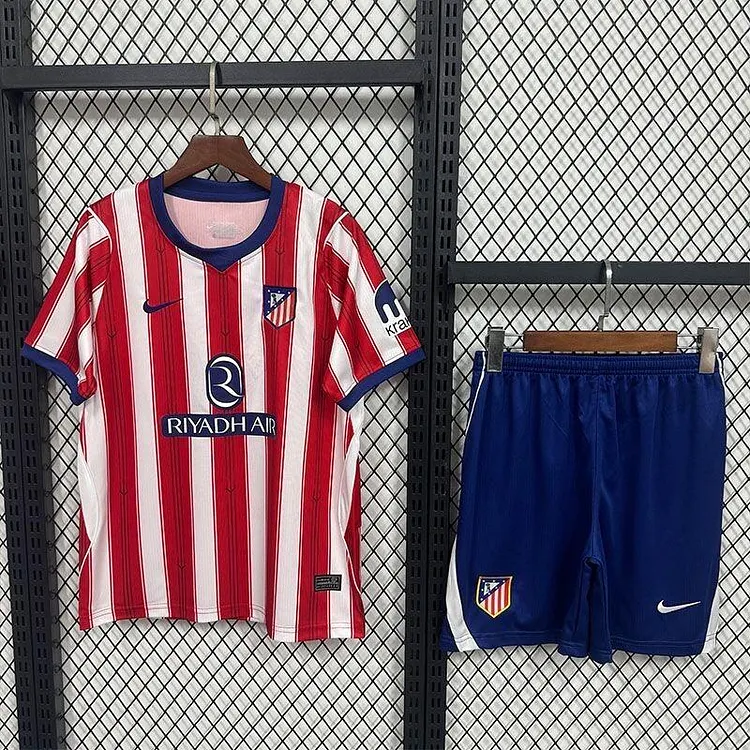 Kids  Atletico Madrid 26/27 Home Jersey 1:1 Thai Quality