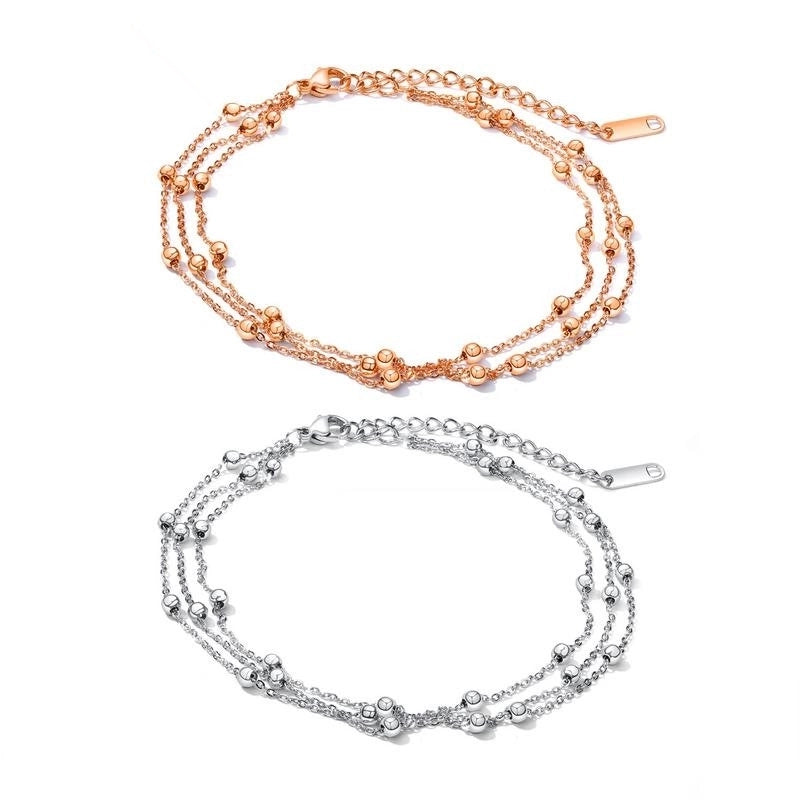 Geometric Titanium Steel Other Stainless Steel Bracelets In Bulk