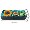 Diamond Painting Sunflower Eyeglasses Case Diamond Art Sunglasses Case