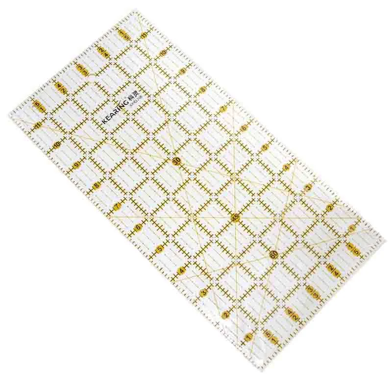 12*6 Sewing Ruler Quilting Ruler Garment Ruler Sewing Measuring Tools 3mm Thickness KPR1206