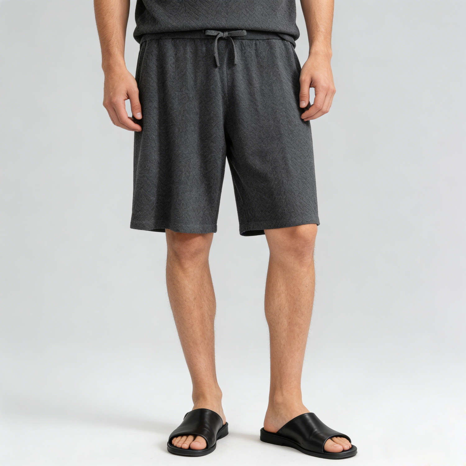 Men's Lightweight Silk Cashmere Shorts | Spring Summer REAL SILK LIFE