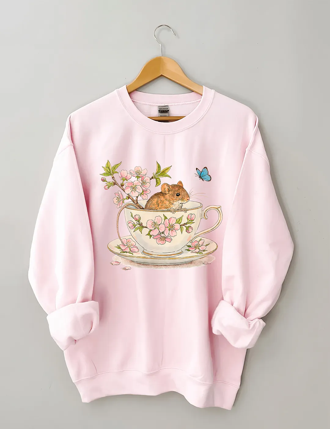 Cottagecore Mouse Sweatshirt