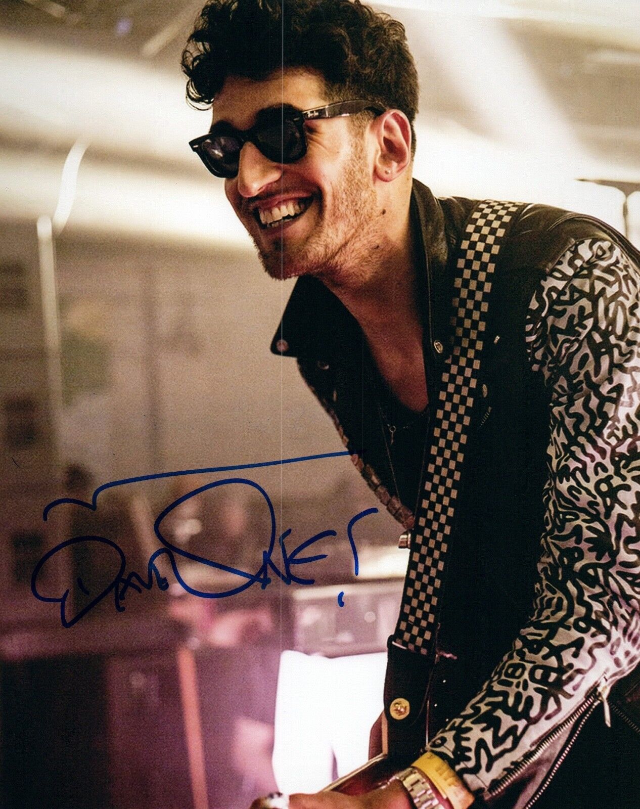 CHROMEO Signed Autographed 8x10 Photo Poster painting David Macklovitz EDM DJ COA VD