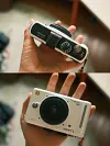 Mirrorless camera, Oreo lens, pancake lens, portable, biscuit film lens