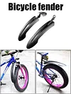 Snow Bike Mudguard Mud Splashing Prevention Bracket for 20 24 26 27.5 Inch Bikes