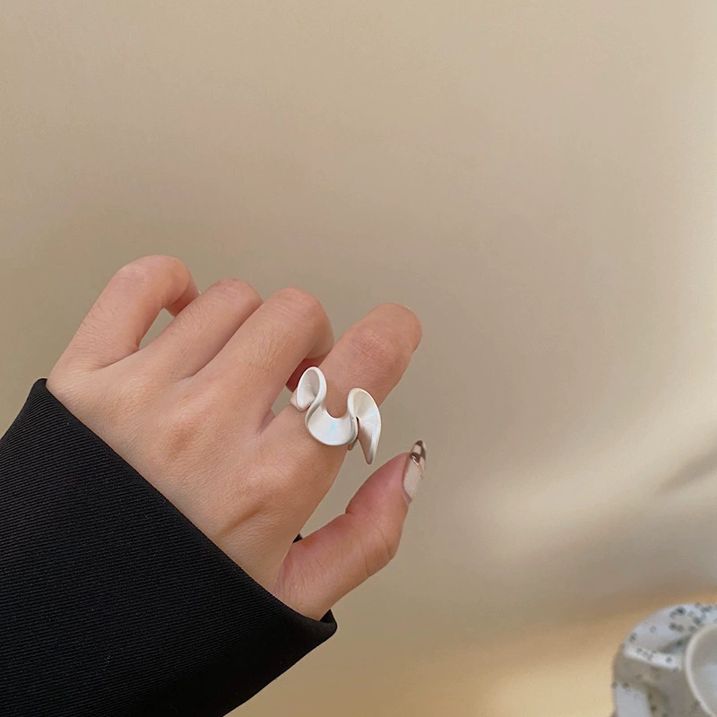 Wave Gold Plated Ring