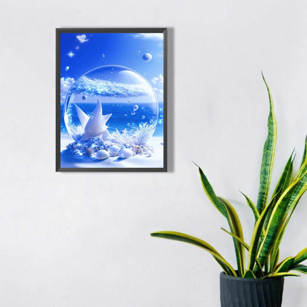 Diamond Painting - Full Round Drill - Beach(30*40cm)