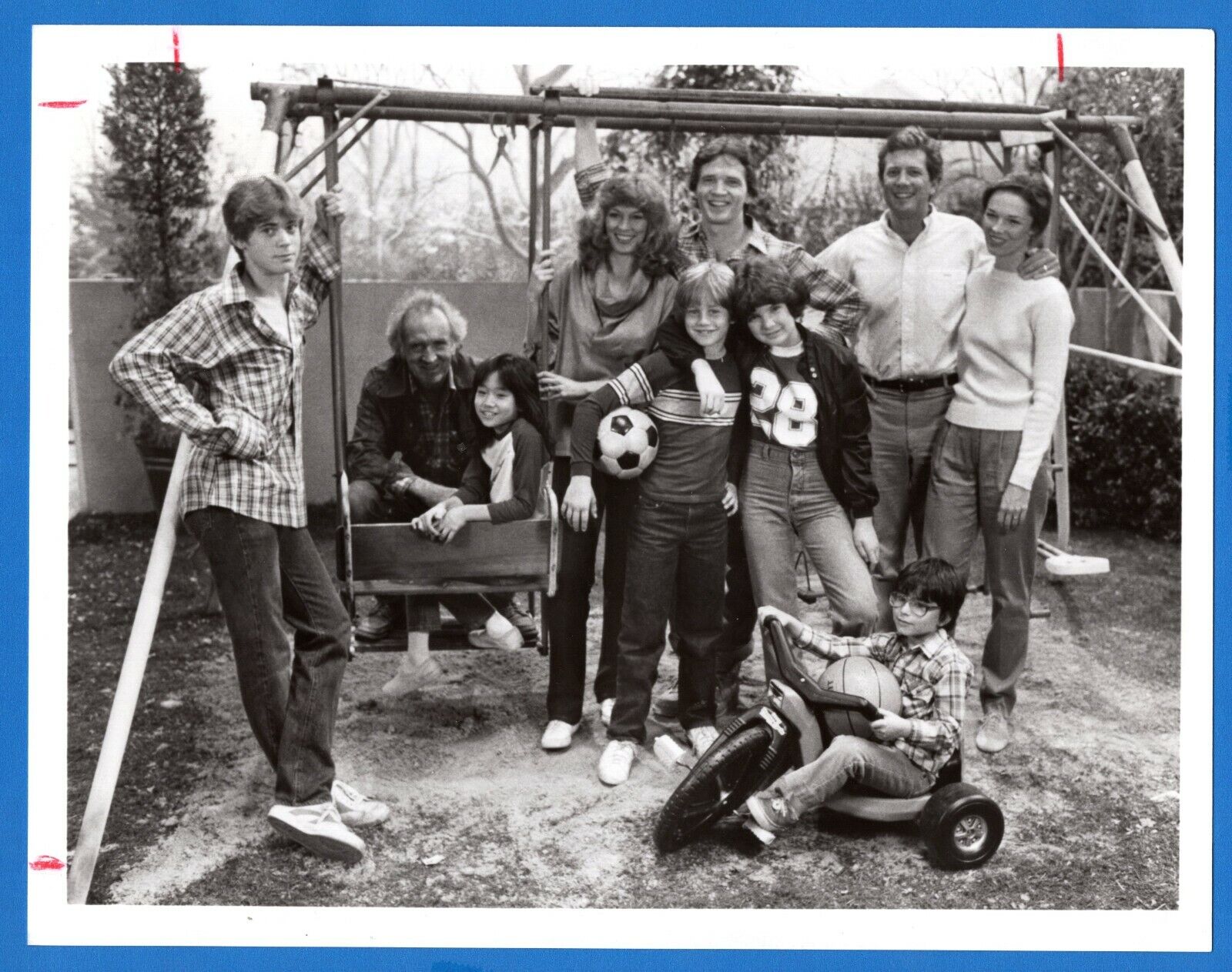 MICHAEL MURPHY KIRK CAMERON LOUANNE 7x9 Vintage Promo Photo Poster painting TWO MARIAGES 1983