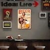 Girl Beer - Metal Tin Signs(8*12Inch/12*16Inch) - Bar