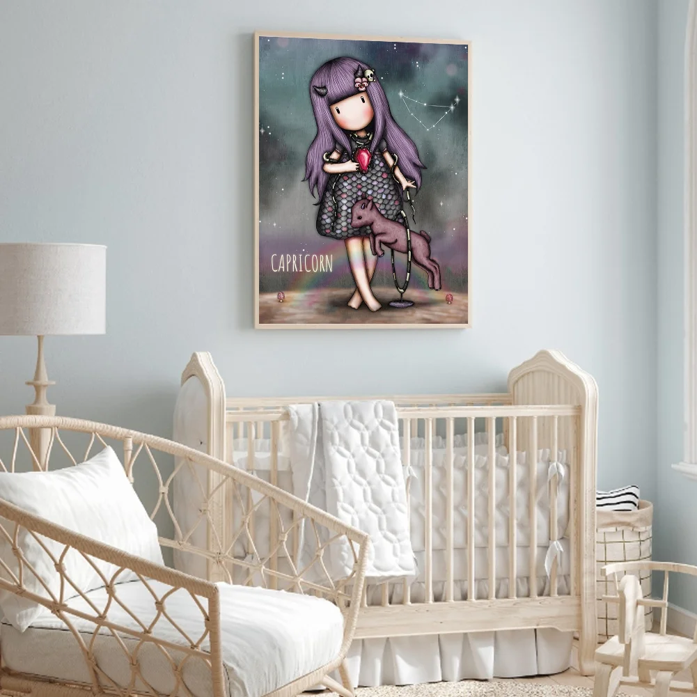 Grace Doll 5D DIY Diamond Painting Kits Full Round Drill Wall Art Decor (sz2689)