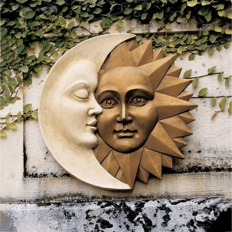 SUN AND MOON OUTDOOR WALL Ornaments