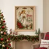 Angel Peace DIY 11CT 3 Strand Stamped Cross Stitch Kit for Adults 40x50cm tapestrymarket
